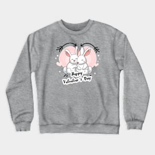 Rabbits in Love Crewneck Sweatshirt